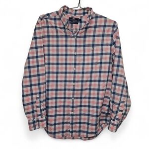 Vineyard Vines, Men' Size Large Pink And Blue Long Sleeve Button Down Shirt